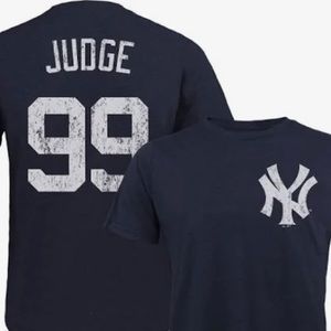This is a worn, NY Yankees T shirt